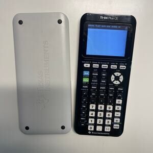 Ti-84 Plus CE Black Graphing Calculator Texas Instruments